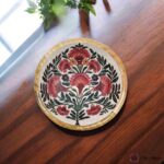 Handcrafted Mangowood Gulmohar Snacks Bowls – Set of 2 - Image 4