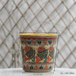 Hand Painted Madhubani Planter - Image 4