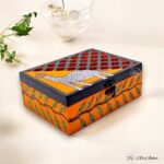 Hand Painted Gond Art Utility Box - Image 2
