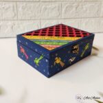 Hand Painted Pattachitra Utility Box - Image 3