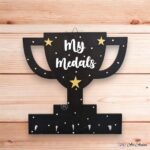 Trophy Shaped Medal Hanger – Single