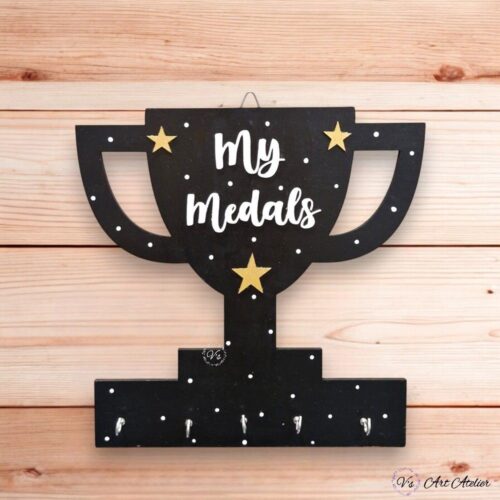 Trophy Shaped Medal Hanger – Single