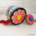Hand Painted Wild Life Pattachitra Kettle - Single - Image 3