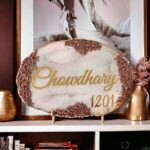 Elegant Epoxy Nameplates in Shades of White - Image 4