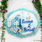 Personalized Oval Victorian Nameplates - Image 2