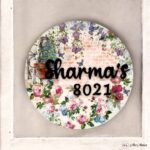 Personalized Round Elegant Nameplates - Image 2