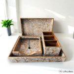 Vintage Humming Bird Tray Combo - Set of 4