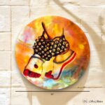 Printed Classical Dancer Wall Plate - Image 2