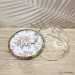 Mangowood Cake Stand with Dome (8 inches)-Single - Image 2