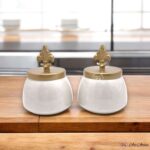 Regal Fleur Canister - Set of 2 - Image 2