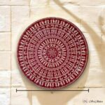 Printed Traditional Warli Art Wall Plate - Image 2