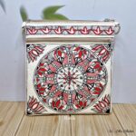 Hand-painted Madhubani Cotton Sling Bag - Image 2