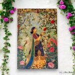 Printed Garden of Dreams Wall Plate