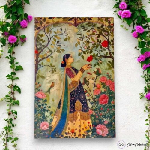 Printed Garden of Dreams Wall Plate