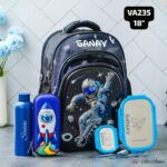 Personalized Shell Space Theme Kids Bag Hamper Set - 18"