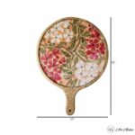 Mangowood Floral Mosaic Pizza Platter - Image 3