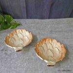 Handcrafted Metal Decorative Artichoke - Set of 2