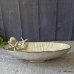 MOP Handcrafted Metal Bowl in Ocean Theme - Image 4