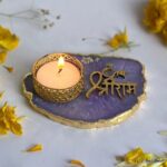 Jai Shree Ram Agate Tea Light - Single - Image 2