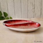 Handcrafted Metal Decorative Crimson Dual  Elegance Tray - Single - Image 2