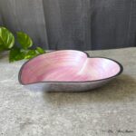 Handcrafted Metal Decorative Heart Shape Bowl - Set of 2 - Image 4