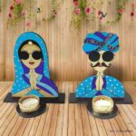 Rajasthani Couple Handcrafted Tealight Holder