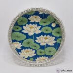 White Lotus Premium German Silver Basket – 8 Inches - Image 5