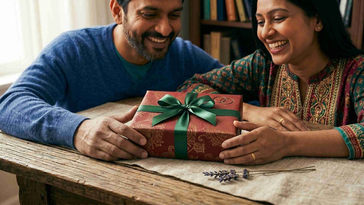 Handcrafted gifts for hubby on anniversary with lasting emotional value