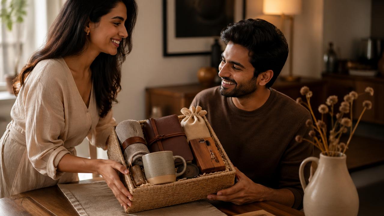 Personalised gifts gifts for him with handcrafted keepsake charm