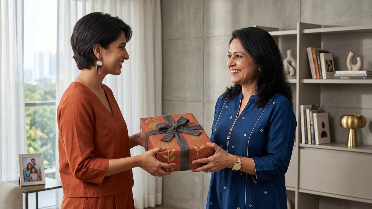 Handmade Mother’s Day gift with personal keepsake charm