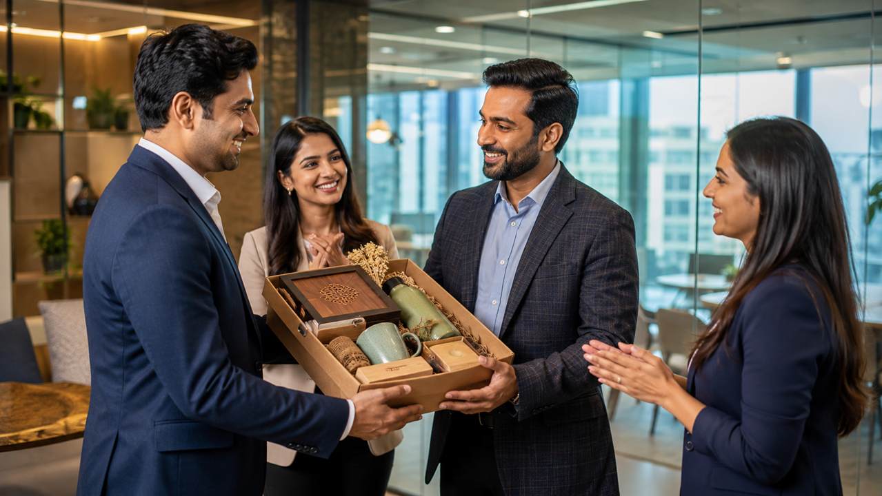 corporate gift companies inspiring handcrafted gifts for premium Indian business relationships