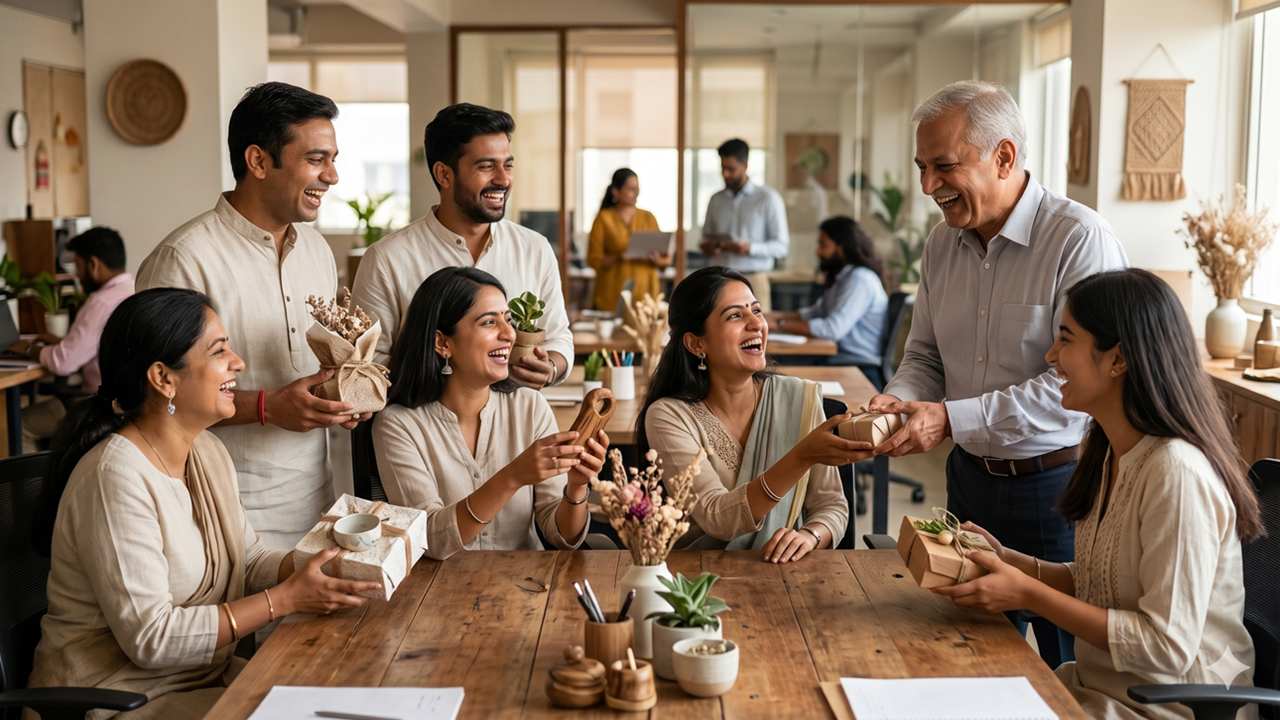 unique gift ideas under 500 for employees in premium festive packaging