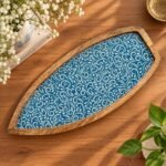 Azure Bloom Platter