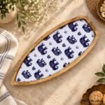 Gajraaj – Handcrafted Elephant Boat Platter