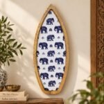 Gajraaj – Handcrafted Elephant Boat Platter - Image 3