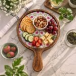 Gulnaar Blossom-Handcrafted Wooden Platter - Image 2