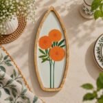 Sunehri Marigold-Handcrafted Boat Platter